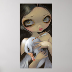 Poster My Albatross ART IMPRIMER grand oeil abaissé gothi