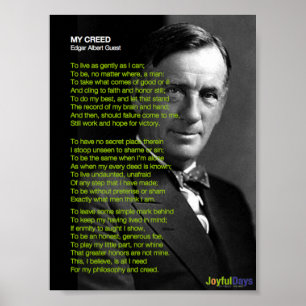 Poster My Creed