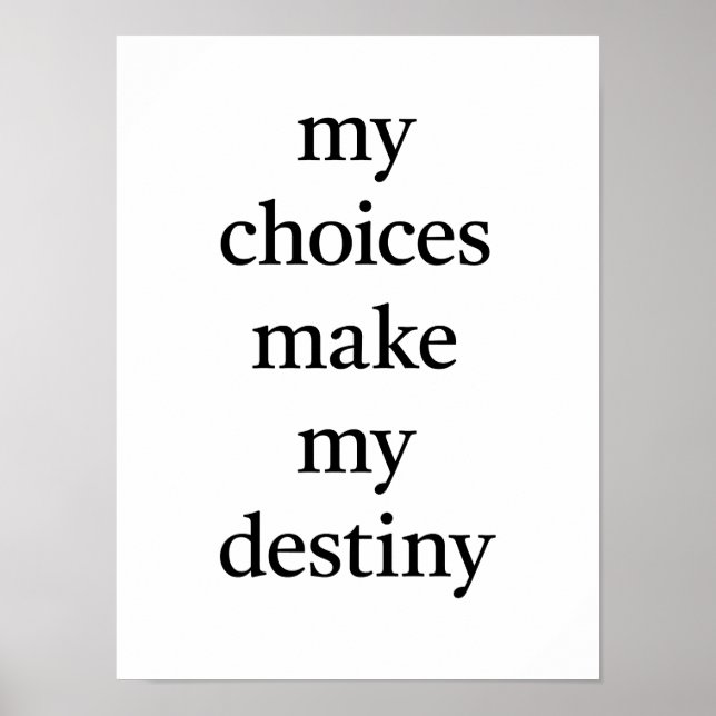 Poster My Destiny (Devant)