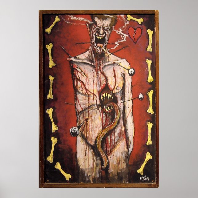 Poster "My Guts" de Angry Johnny (Devant)