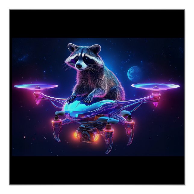 Poster Mystère des drones résolu (Devant)