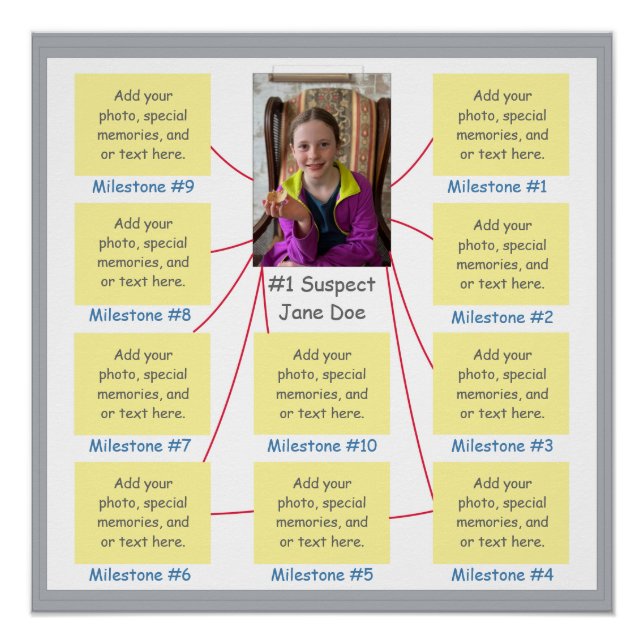 Poster Mystery Crime Solutionner la preuve Jalon de la Co (Devant)