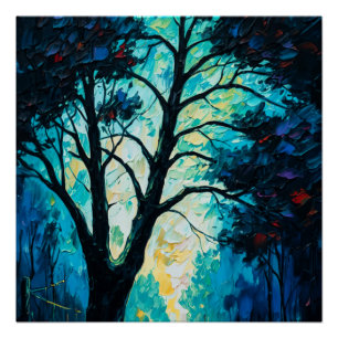 Poster Mystic Forest Tree