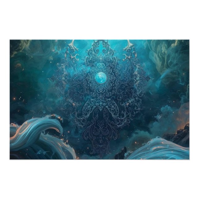 Poster Mystic Geometry of the North Sea (Devant)