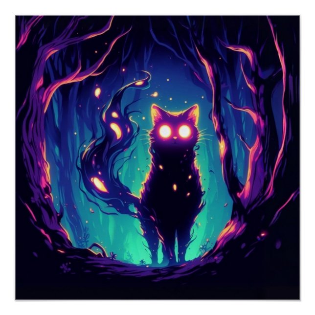 Poster Mystic Glow (Devant)