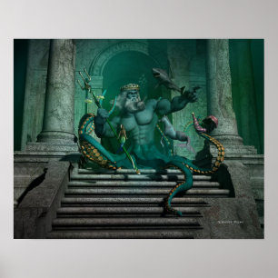 POSTER MYTHE - NEPTUNE