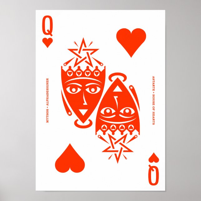 Poster Mythos Astarte Reine des Coeurs (Devant)