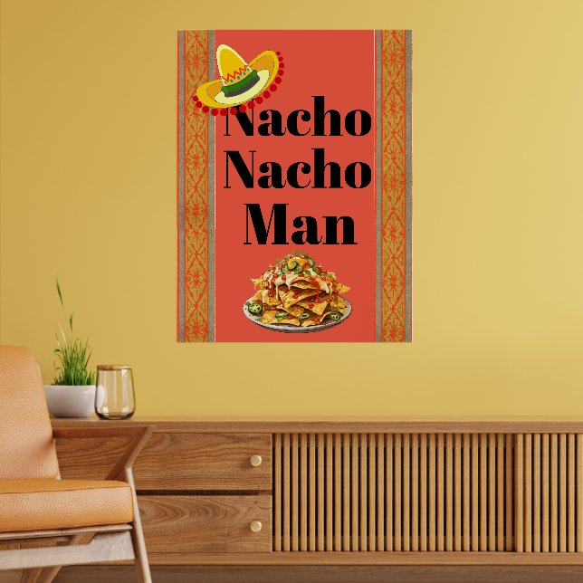 Poster Nacho Nacho Man (Salon 2)