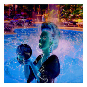 Poster Nage électrique