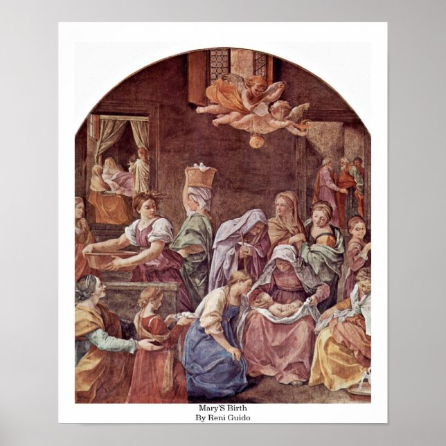 Poster Naissance De Marie Par Reni Guido (Devant)