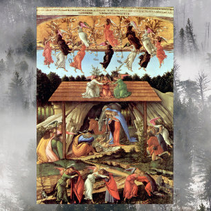 Poster Naissance du Christ par Botticelli, Nativité de No