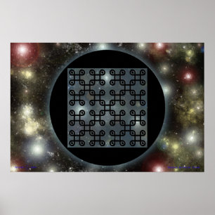 Poster Nanopuce Quincuncial Bio-Spacetime