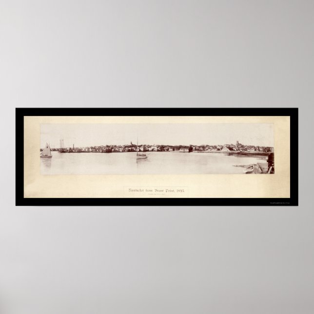 Poster Nantucket de Brant Photo 1895 (Devant)