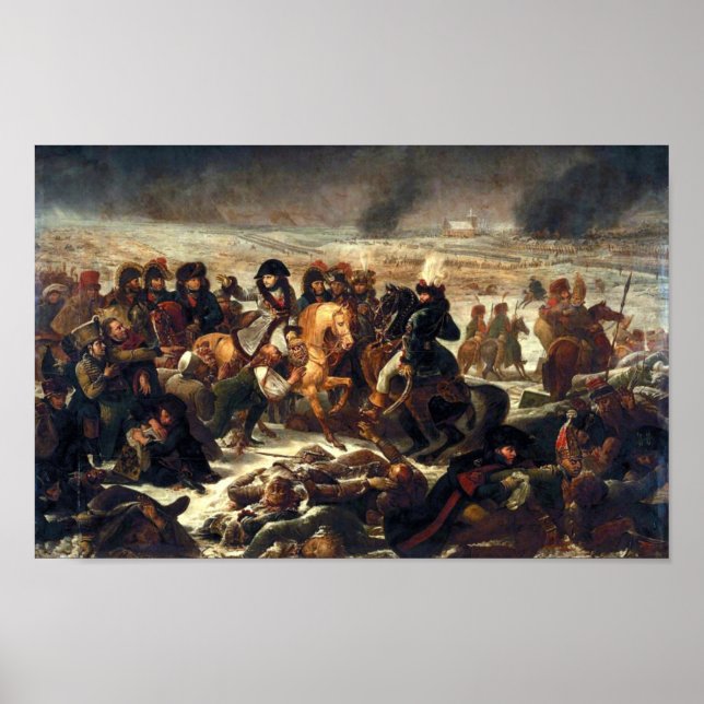 Poster Napoleon at Eylau (Devant)