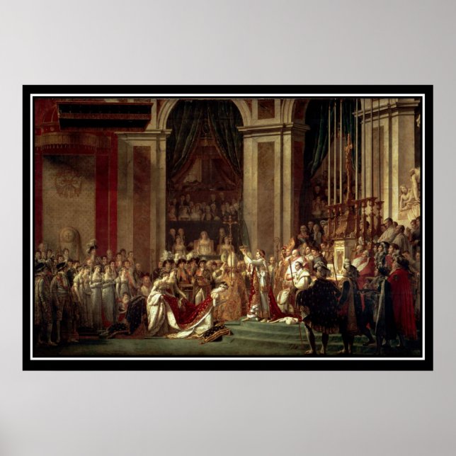 Poster Napoleon's Coronation as emperor of the french (Devant)