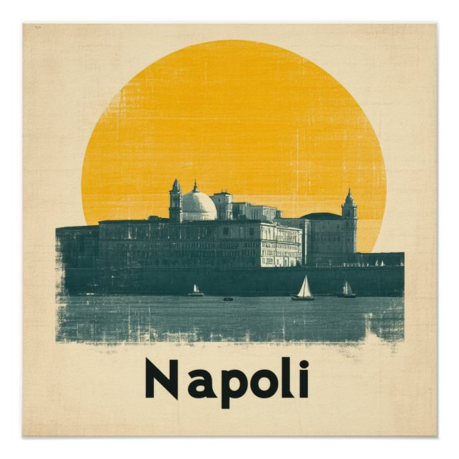 Poster Napoli Limited Edition - de 1960 Magic (Devant)