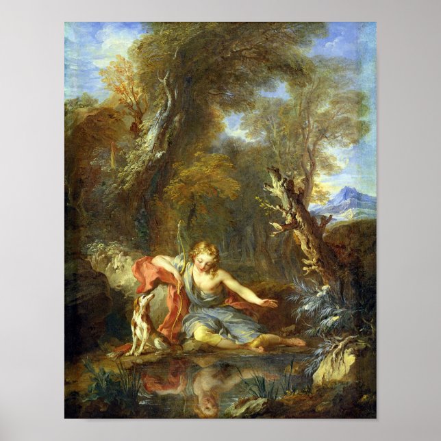 Poster Narcisse, 1728 (Devant)