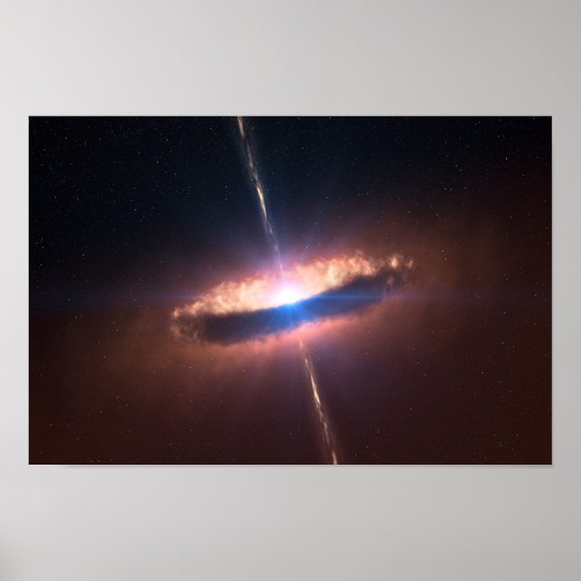 Poster NASA SIG10-012 Disk Galaxy (Devant)