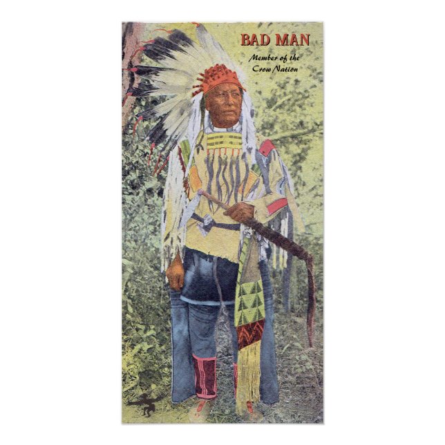 Poster Nation de Bad Man Crow (Devant)