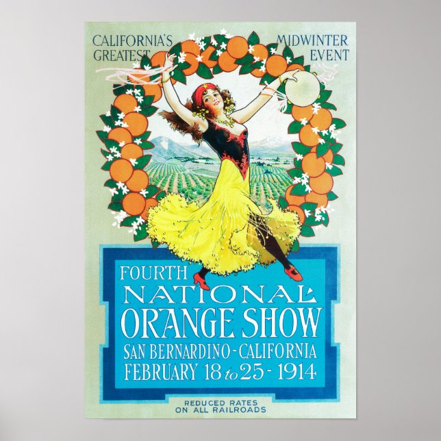 Poster National Orange Show #2 (Devant)