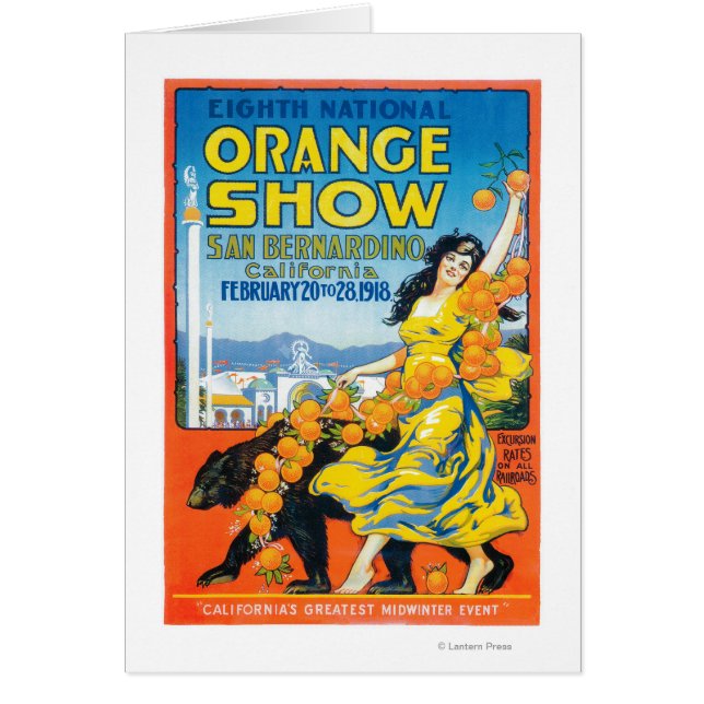 Poster National Orange Show #5 (Devant)