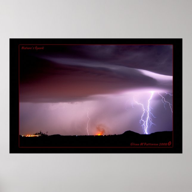 Poster Nature's Spark-HDR (Devant)