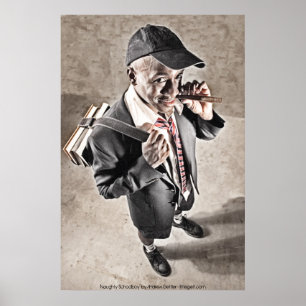 Poster 'Naughty Schoolboy' par Andrew Gettler