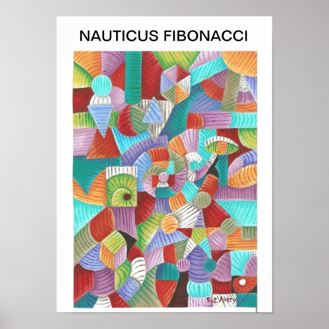 Poster Nauticus Fibonacci (Devant)