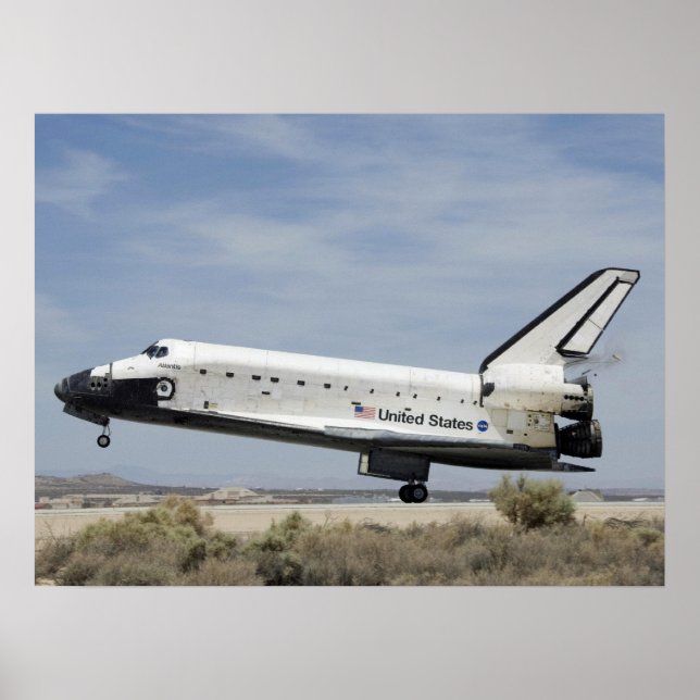 Poster Navette spatiale Atlantis (STS-117) (Devant)