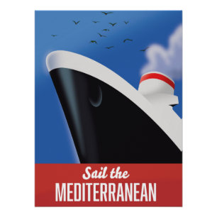 Poster Naviguer sur la Méditerranée