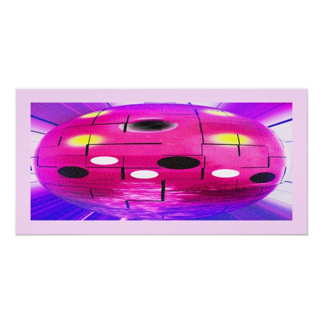 Poster navire mère UFO (Devant)