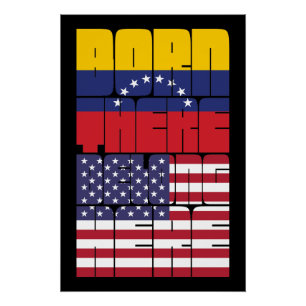 Poster Né au Venezuela de nationalité américaine