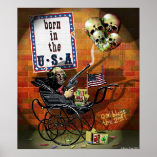 Poster Né aux Etats-Unis