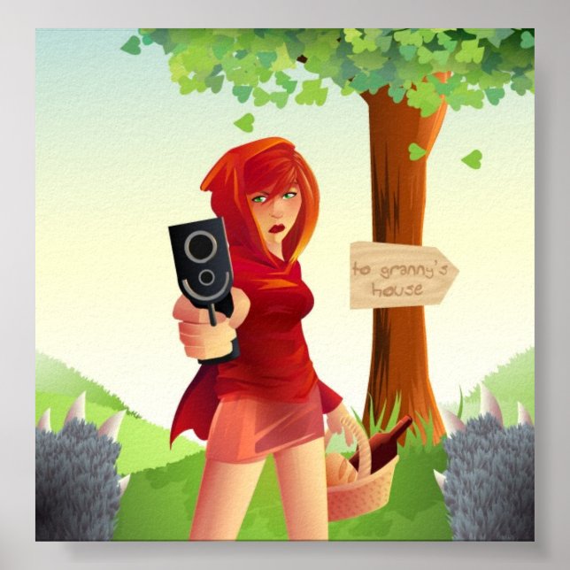 Poster Ne manquez pas avec le rouge (Devant)