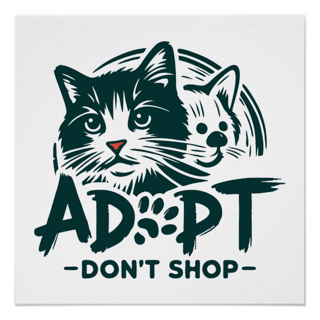 Poster Ne pas acheter 1 (Devant)