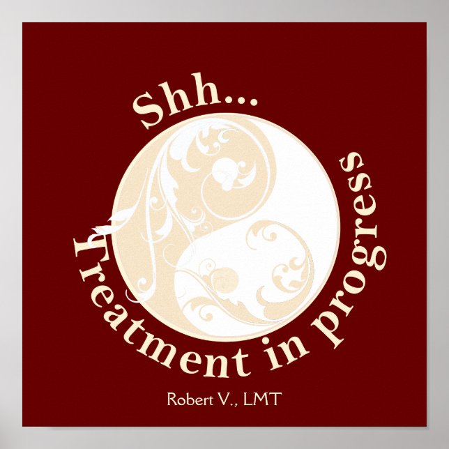 Poster Ne pas déranger le panneau de porte (Devant)