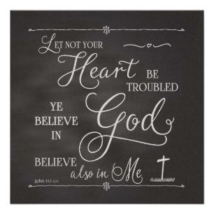 Poster Ne Pas Troubler Votre Coeur