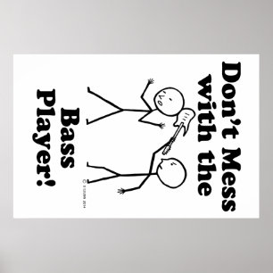Poster Ne vous mêlez pas du Bass Player