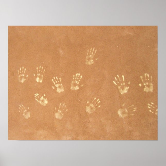 Poster Neandertaler en Kalk (Devant)