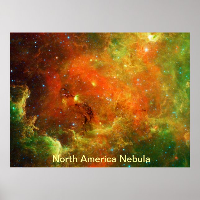 Poster Nebula Amérique du Nord (Devant)