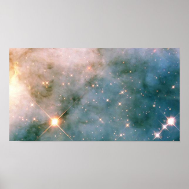 Poster Nebula de Carina Lumineuse (Devant)