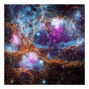 Poster Nebula Guerre et Paix - NGC 6357