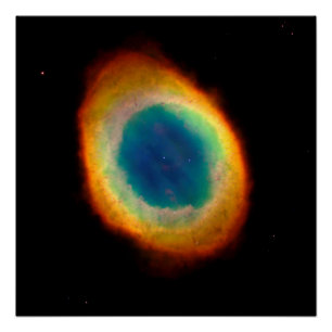 Poster Nébuleuse de l'Anneau M57 ou NGC 6720