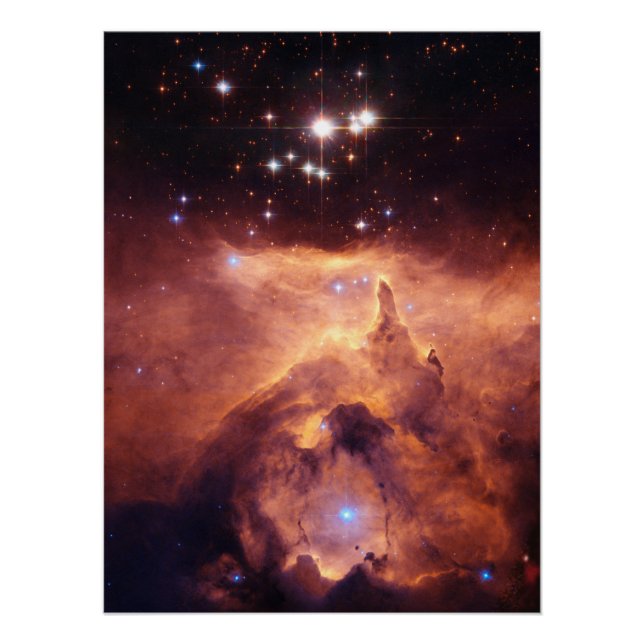 Poster Nébuleuse de l'Homard Émission Noyau de NGC 6357,  (Devant)