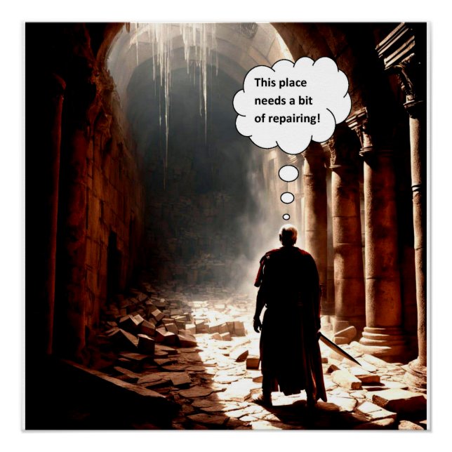 Poster Nécessitant une réparation (Devant)