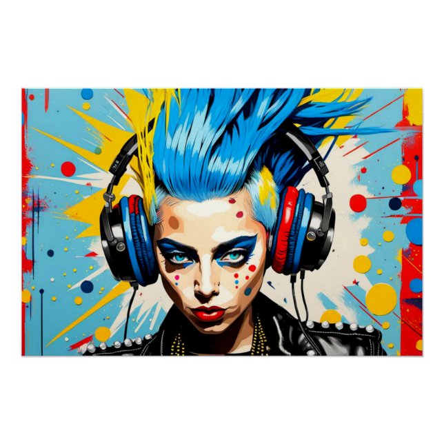 POSTER NÉE DE CETTE FAÇON-PUNK ROCHERS 4 (Devant)