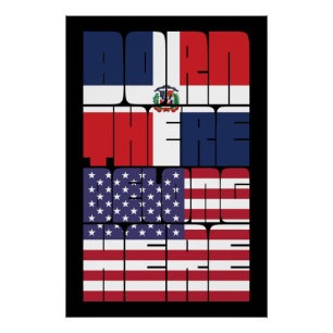 Poster Née en République dominicaine, appartient à l'Amér