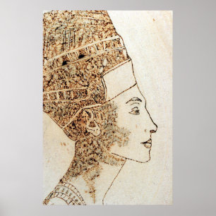 Poster Nefertit, reine de l'Egypte