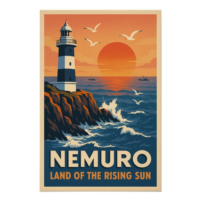 Poster Nemuro – Terre du Soleil Levant (Devant)
