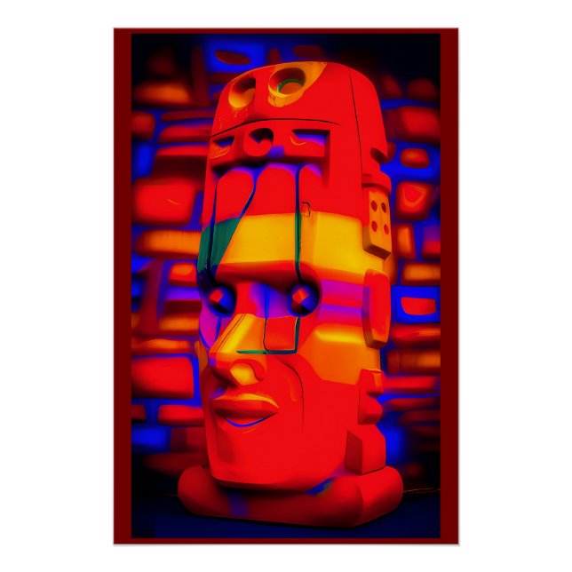 Poster Neo-Polynesian (Devant)